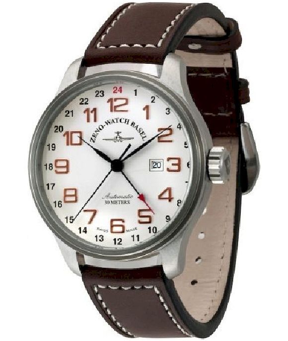 Zeno-Watch - Náramkové hodinky - Pánske - OS Retro - 8563-f2