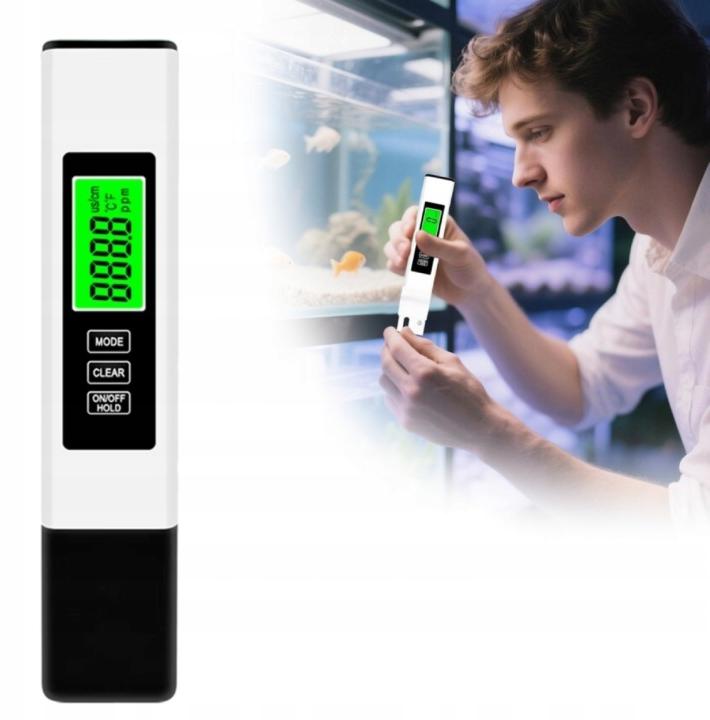 Garden_Maker Wasser Messgerät TDS EC Thermometer 3 in 1, präzise Prüfung von Leitungswasser, Filterwasser, Brunnen und Aquarium