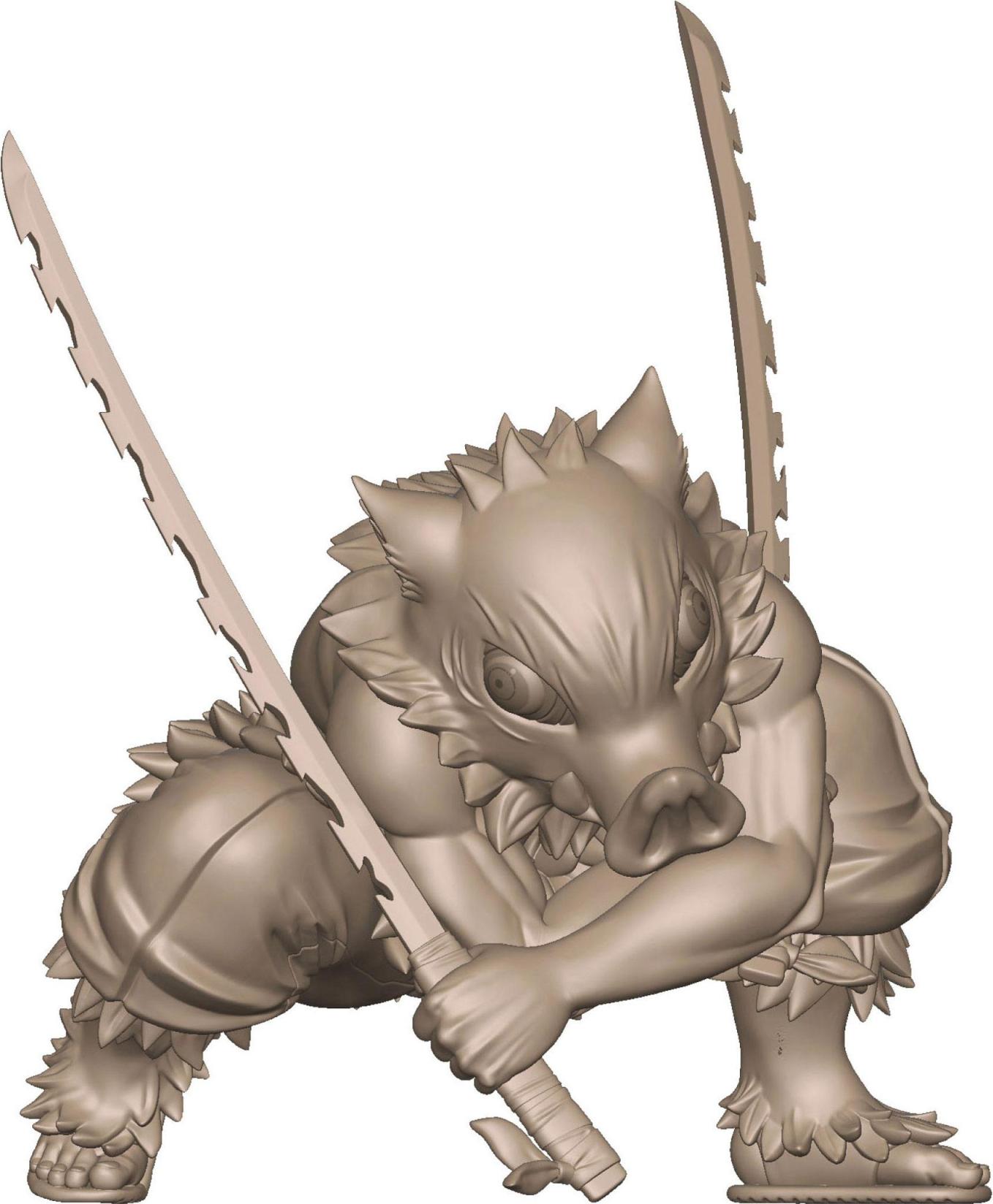 Furyu - Demon Slayer: Kimetsu no Yaiba Noodle Stopper Hashibira Inosuke 11 cm 849