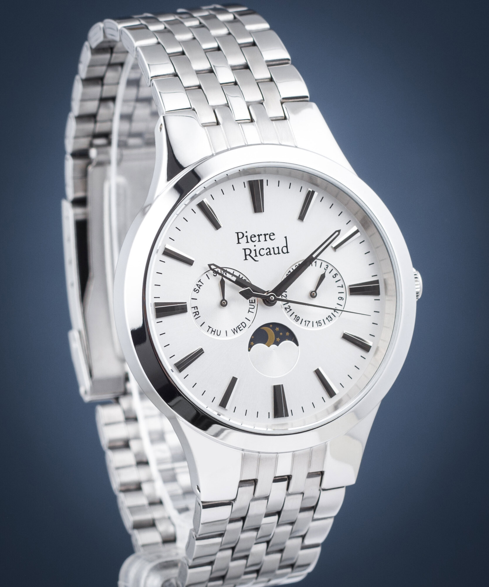 Pierre Ricaud Multifunkčné pánske hodinky