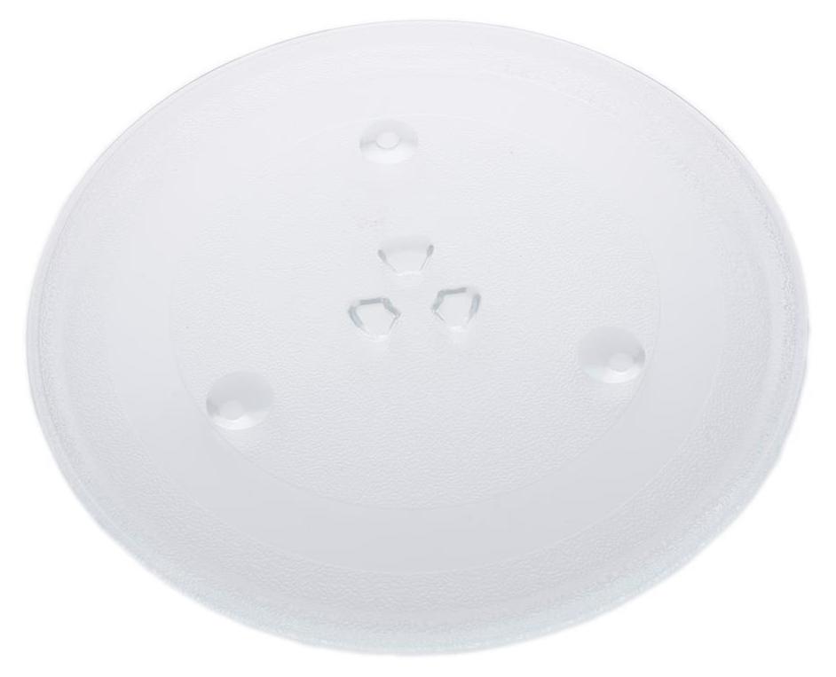 daniplus Drehteller, Glasdrehteller, Mikrowellendrehteller Ø 284 mm, drei Füße, Aufdruck L39 4186