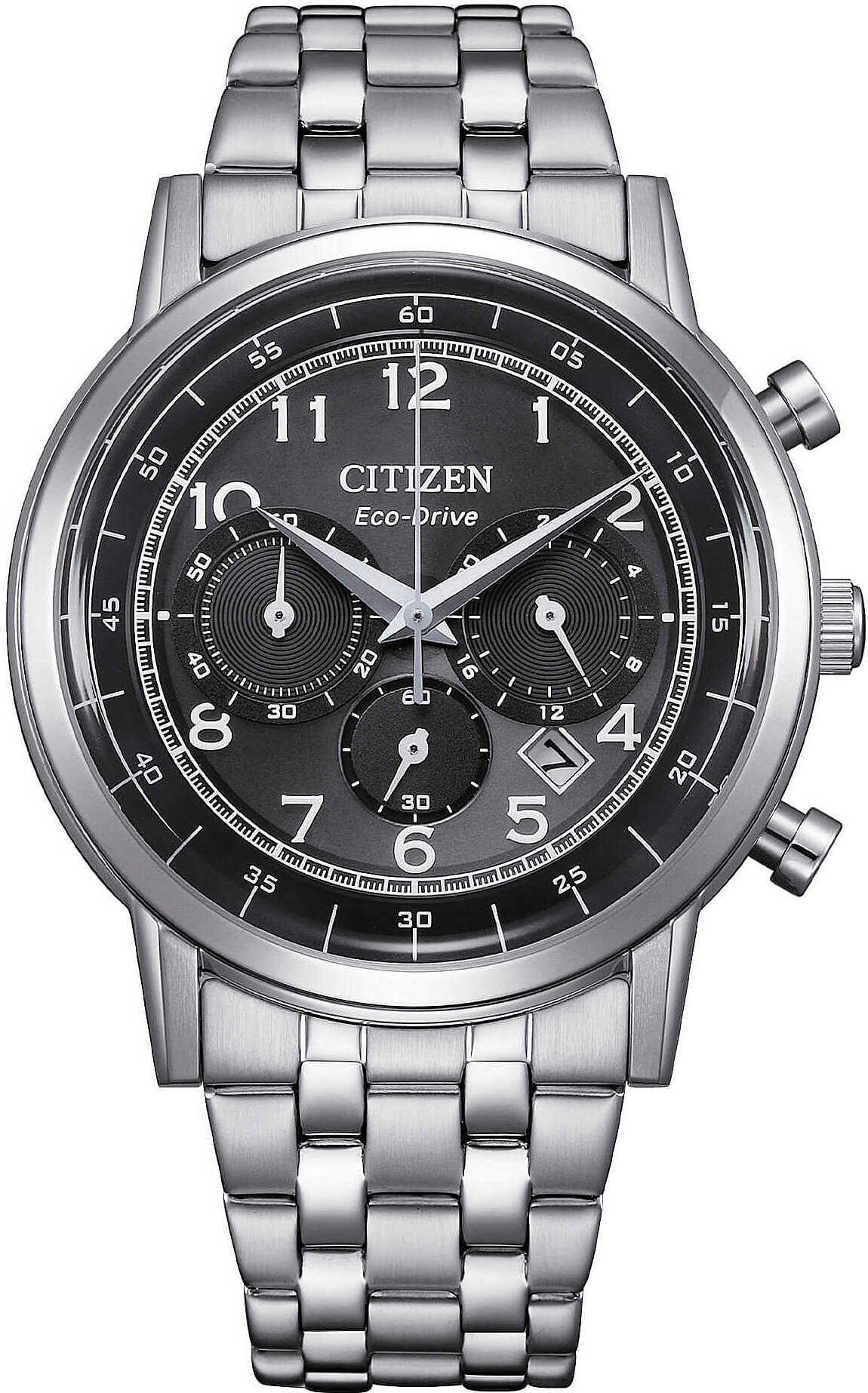 Chronograph Citizen Silber Mit Schraube Kollektion Crono Classic - mann
