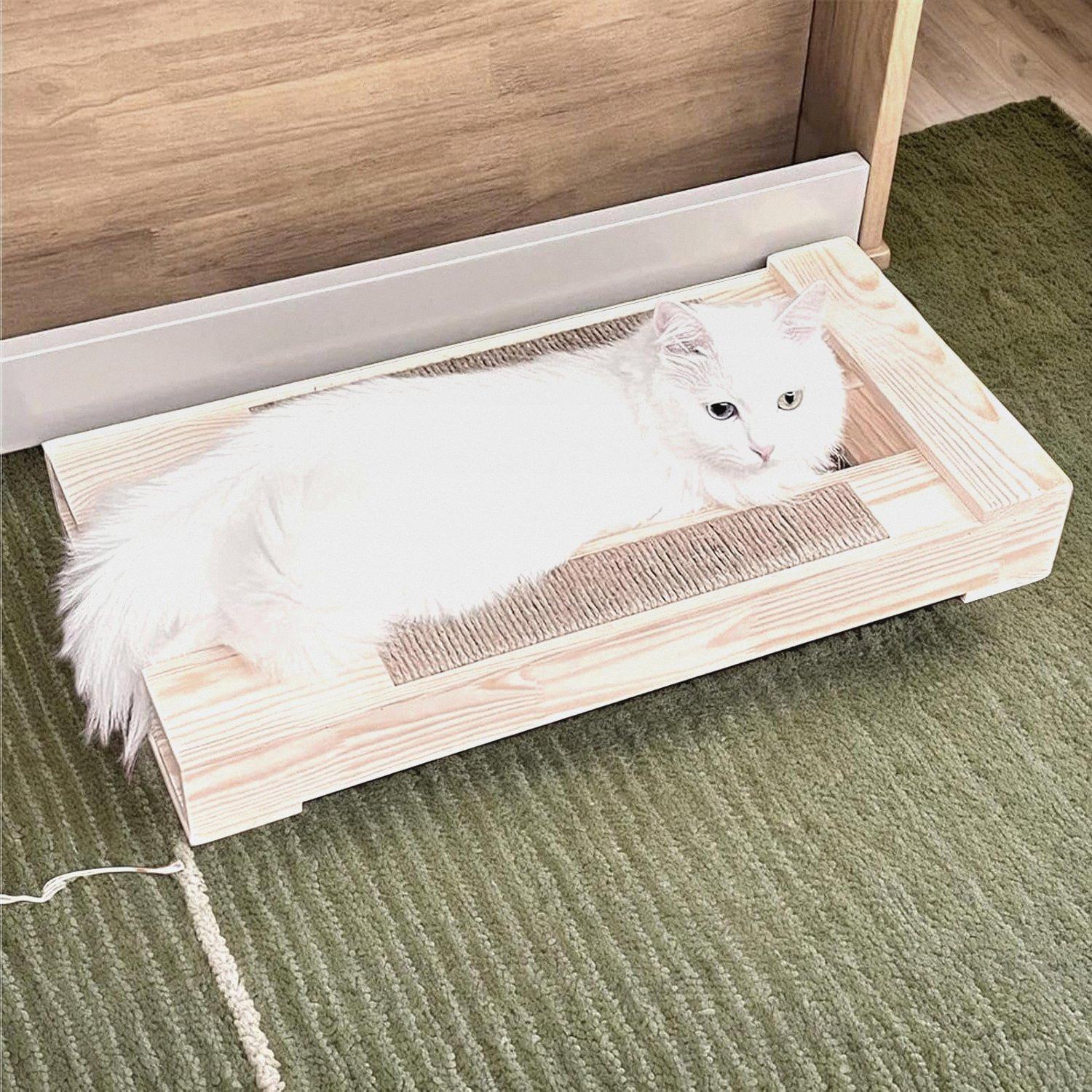 Markenlos Paarungshocker für Katzen – Indoor-Spielbegleiter für Tiere | Paarungshilfe für Kätzchen mit kurzen Beinen, für Katzen aller Größen, Refuge, Balkon, Hof, Schlafzimmer