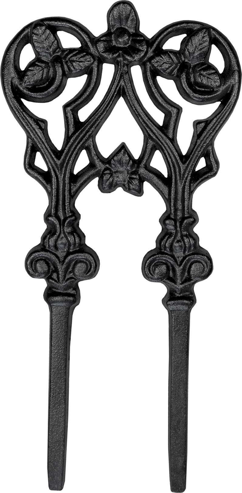 Gicor Gusseiserner Zaun und Blumenbeetabdeckung