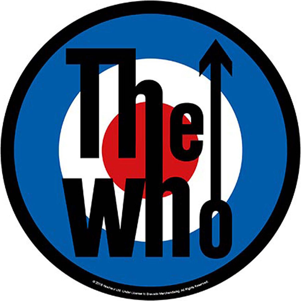 The Who Target Aufnäher zum Aufnähen 29 cm BP1100