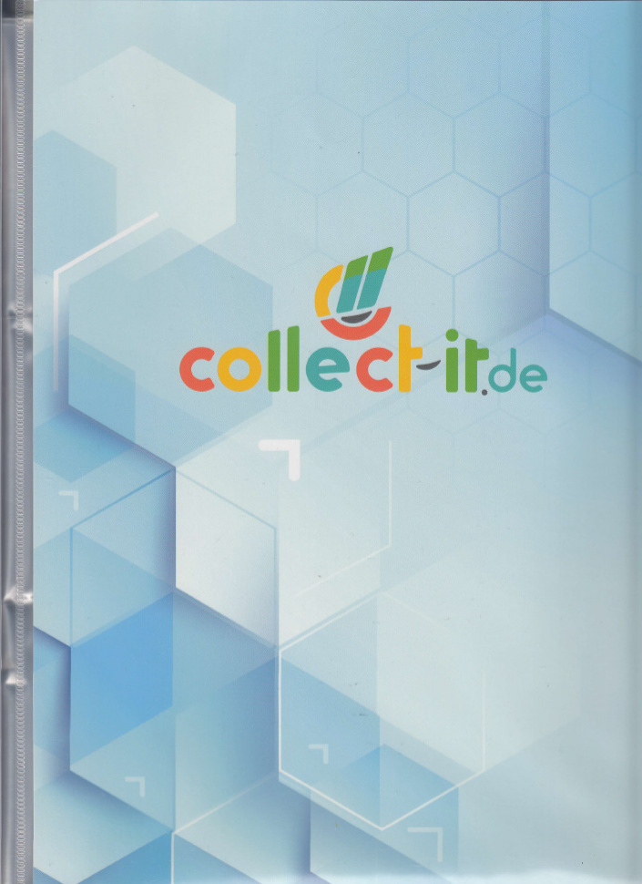 Ultra Pro collect-it 9-Pocket Album - Blau - 30 Seiten für 540 Karten (Yugioh, Pokemon, Magic etc.)