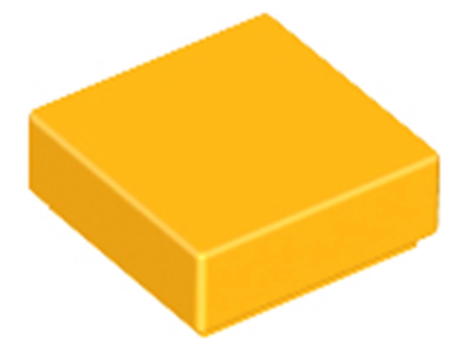 Lego® 1x1 dlaždice 3070 - 10 kusov Svetlá svetlooranžová