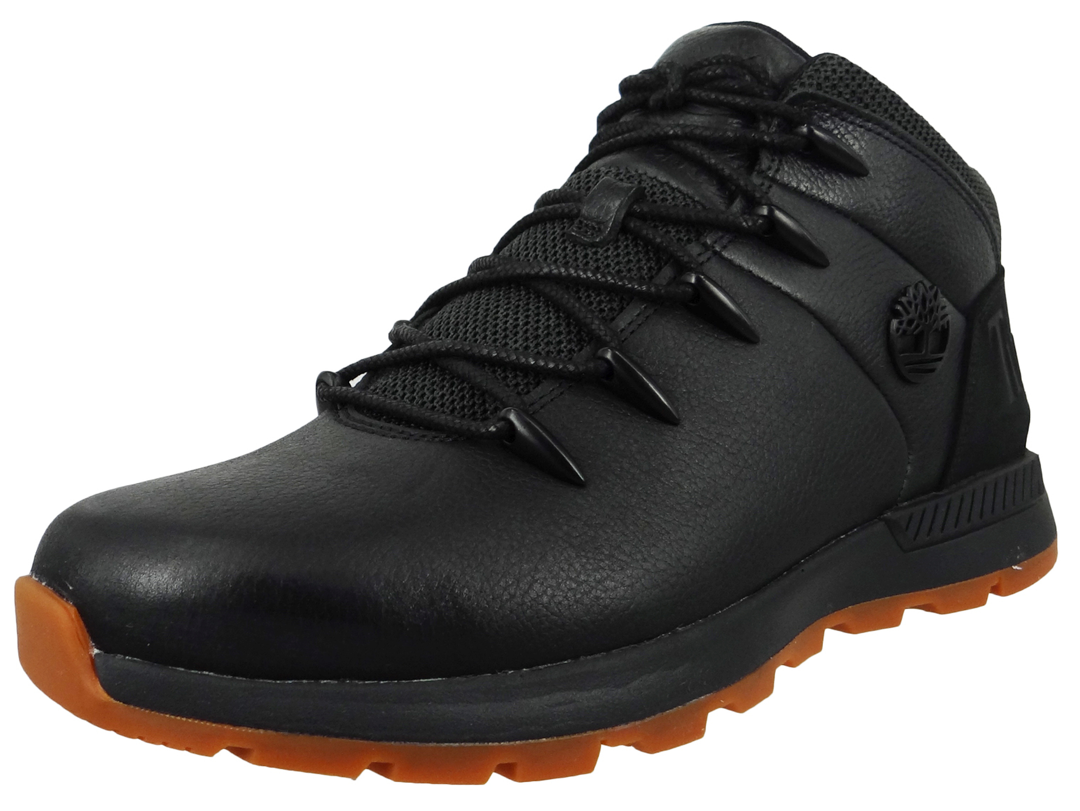 Timberland Sprint Trekker Chukka - pánske zimné topánky Kožené topánky Black TB0A2PB4-015 , veľkosť: EU 43 US 9