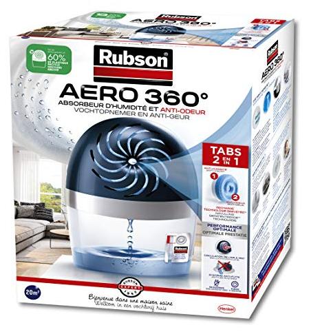 Henke Luftentfeuchter gegen unangenehme Gerüche und Feuchtigkeit - Rubson AERO 360° für 20 m² 212266711