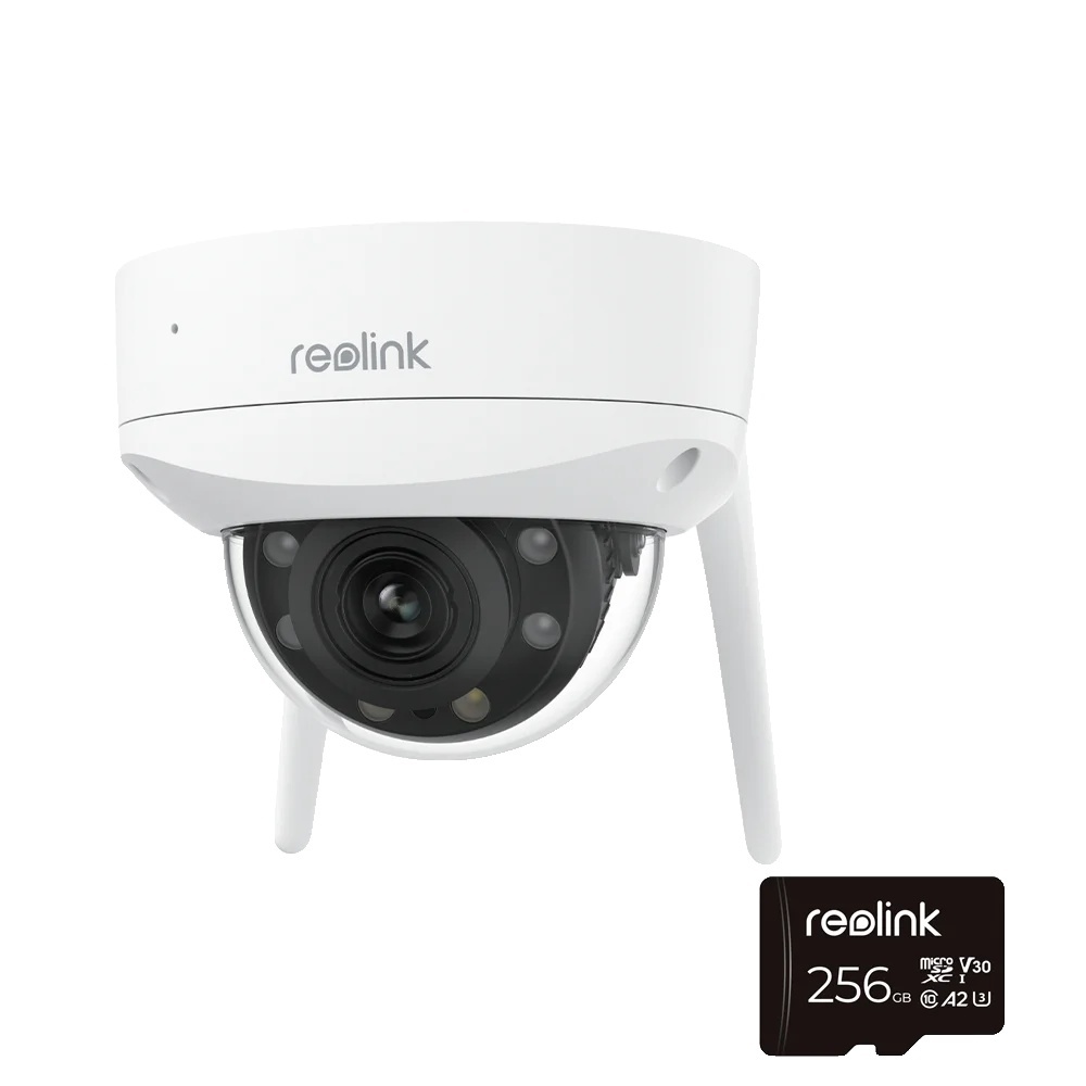 bezpečnostná dome kamera 4K, 5× optický zoom, farebné nočné videnie , 843WA Pridať 256G