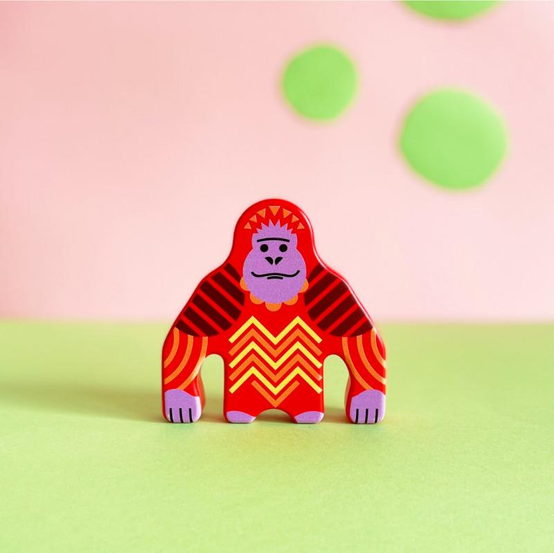 Bajo Tierfigur Spielzeug - Orang-Utan bedrohte Tierarten 25250OR