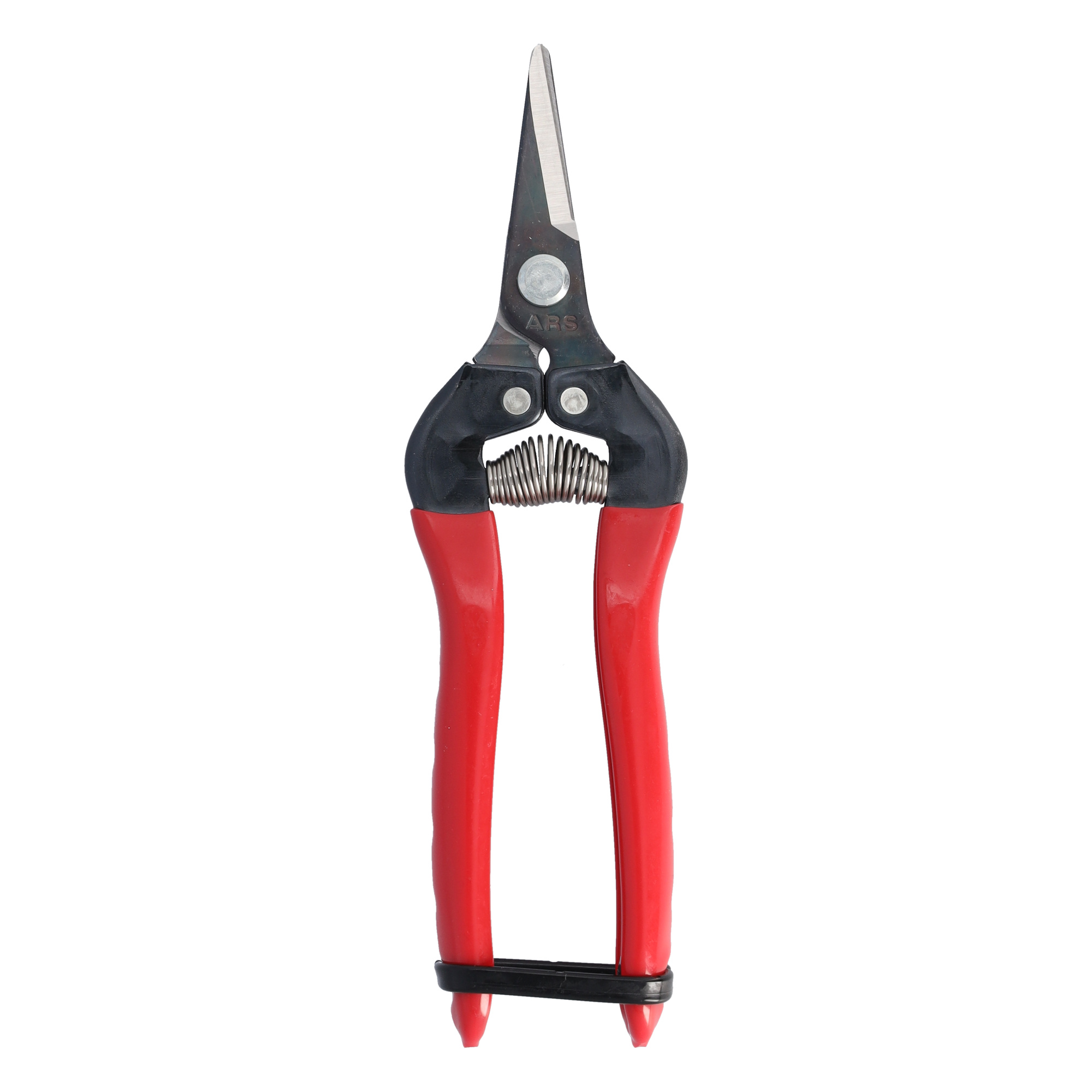 ARS Cut360 Ernteschere, filigrane Obstschere, Gartenschere mit runder Klinge, Minischere geeignet als Bonsaischere Cut360-300SS