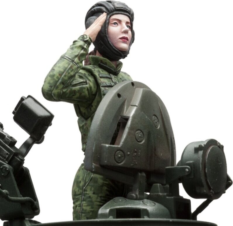 Torro 1/16 Figurenbausatz Russische Panzerkommandantin 2222000238
