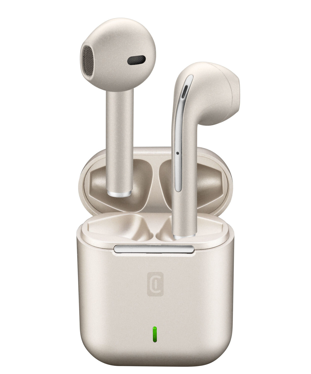 Cellularline TUCK Bluetooth® TWS Kapselkopfhörer mit Ladeetui Weiß BTTUCKTWSW
