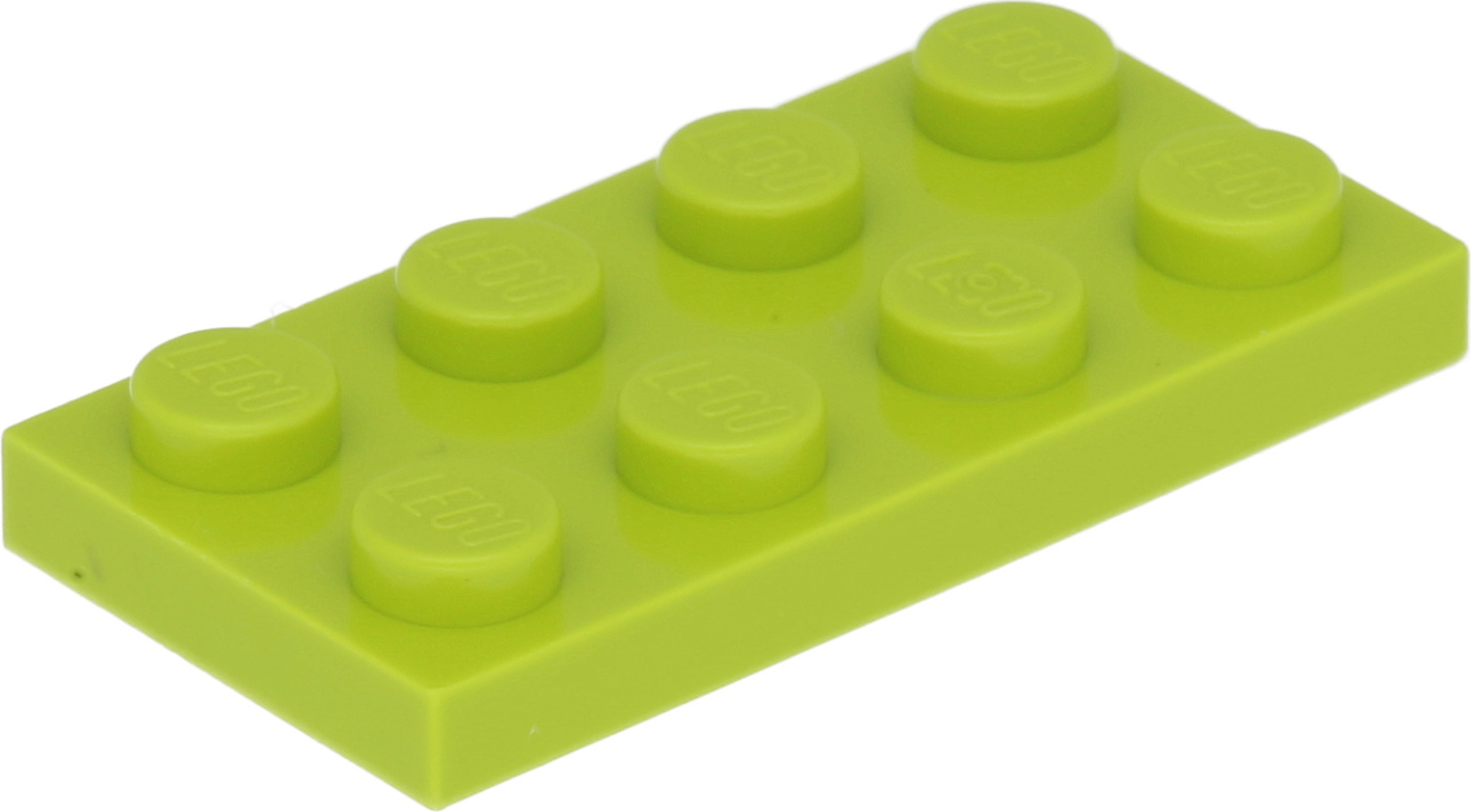 Lego® 1 ks 3020 Dosky Dosky 2x4 časť Basic 1 vápno