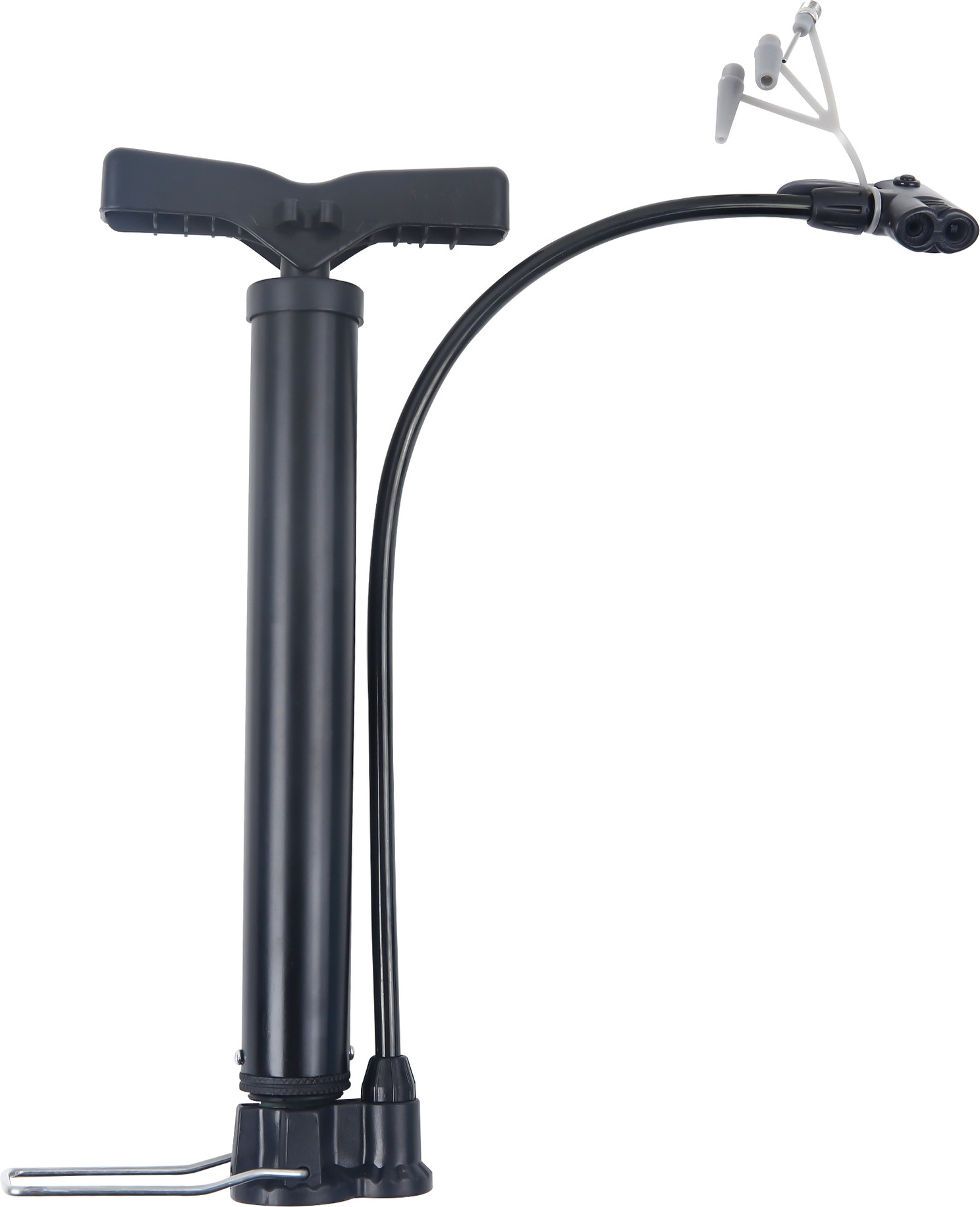 INF Tragbare Fahrradpumpe mit Manometer – bietet 150 PSI 349878