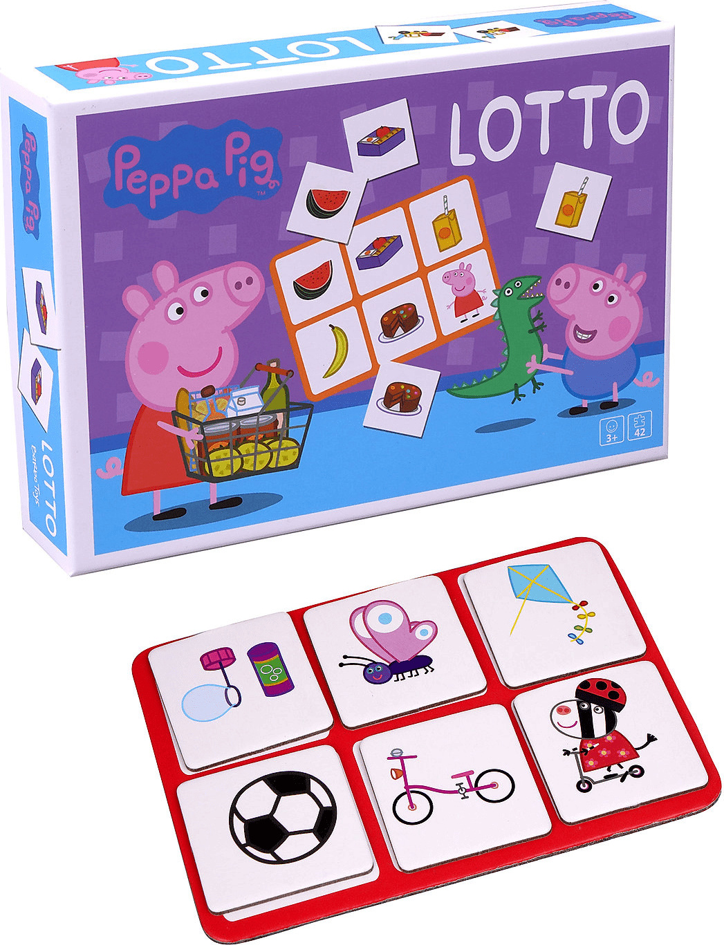Barbo Toys Peppa Pig Lotto, Kartenspiel, Glücksspiel, 3 Jahr(e) 8976