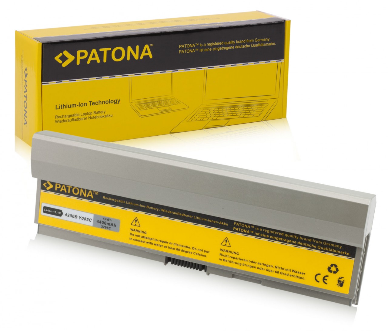 PATONA Akku für Dell E4200 Latitude E4200 E4200N 2298