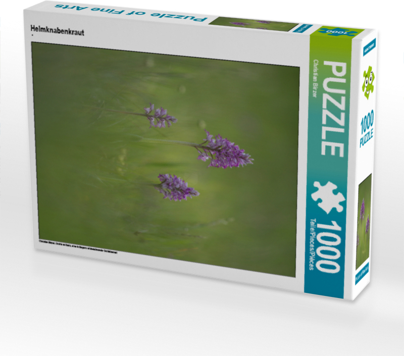 CALVENDO Puzzle Helmknabenkraut 1000 Teile Puzzle hoch | 1000 Teile Lege-Größe 64x48cm Foto-Puzzle für glückliche Stunden
