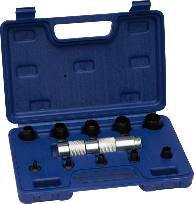 Satz von 10 Stanzen 3-20mm mit Stanzgriff, 11 Stück 332-51-4 irimo