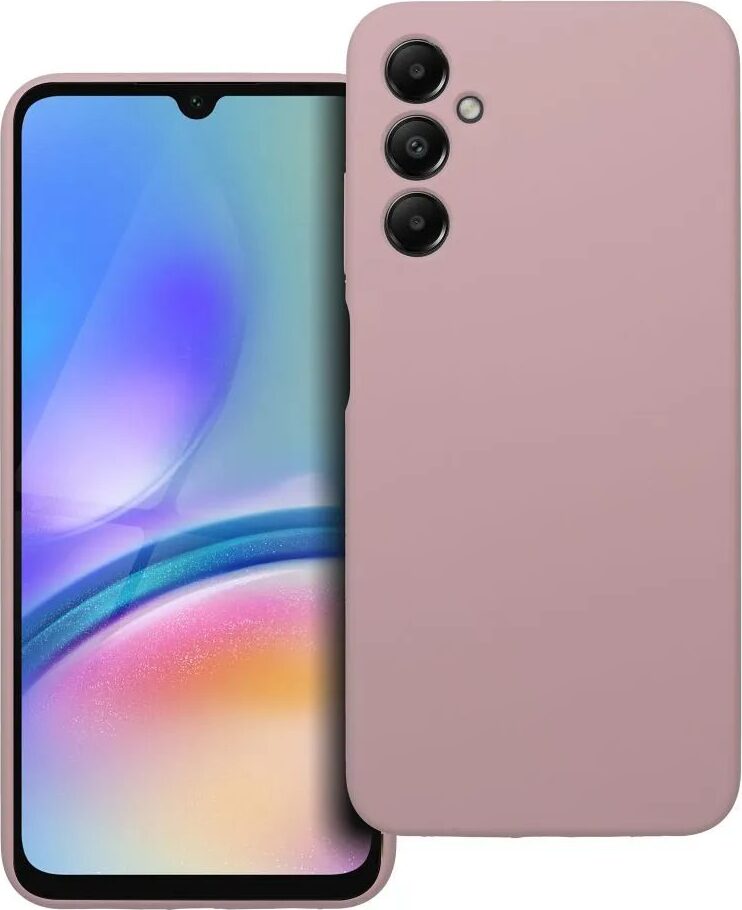 SILIKÓNOVÝ 2mm kryt mobilného telefónu vhodný pre SAMSUNG A05S púdrovo ružový