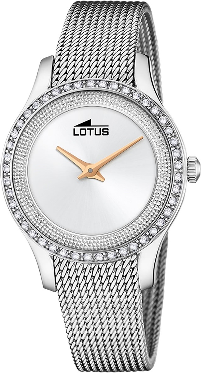 Dámske hodinky Lotus Classic Elegant z nehrdzavejúcej ocele strieborné UL18826/1