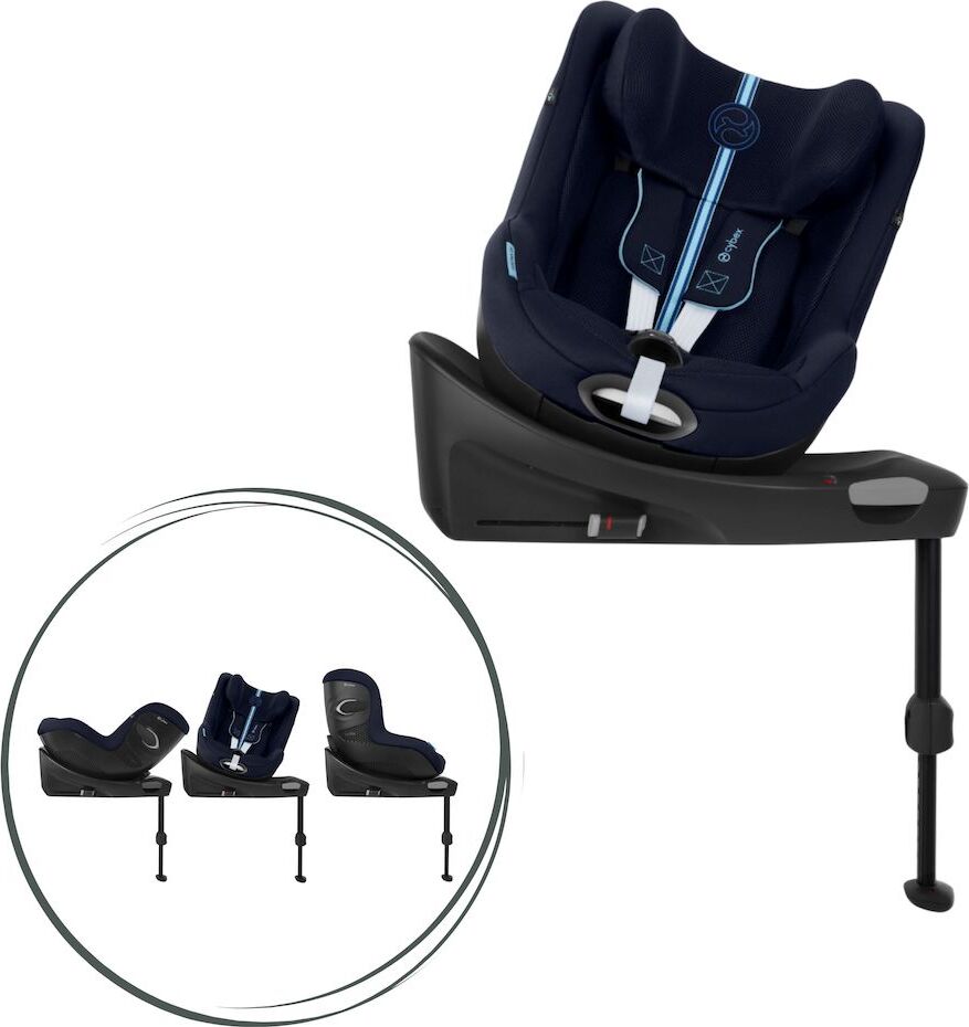 Cybex Cybex Sirona Gi Plus i-Size Reboard Kindersitz (Modell 2025), Farbe:Ocean Blue 0126.00.001088