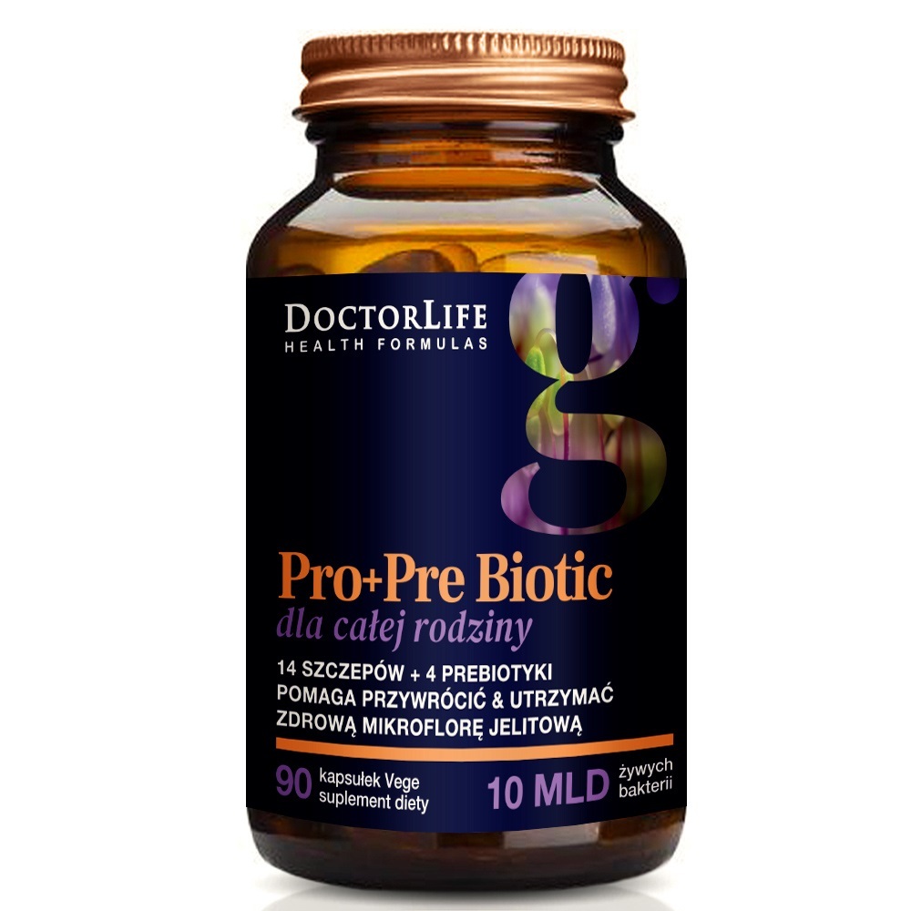 Doctor Life Pro+Pre Biotic für die ganze Familie, 90 Kapseln