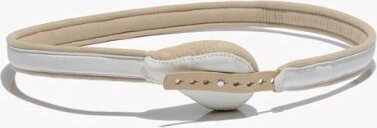 Bort Federbruchband HerniaFix, runde Pelotte, lange Feder, beige>>>>90 cm rechts