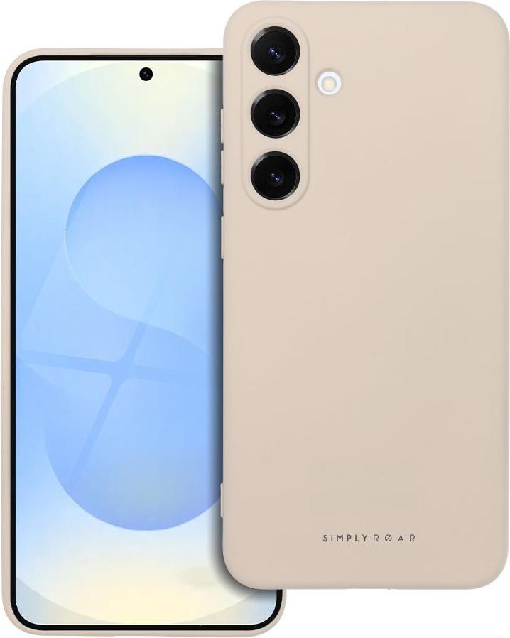 Puzdro na mobilný telefón Roar Space - vhodné pre Samsung Galaxy S25 Plus Cream