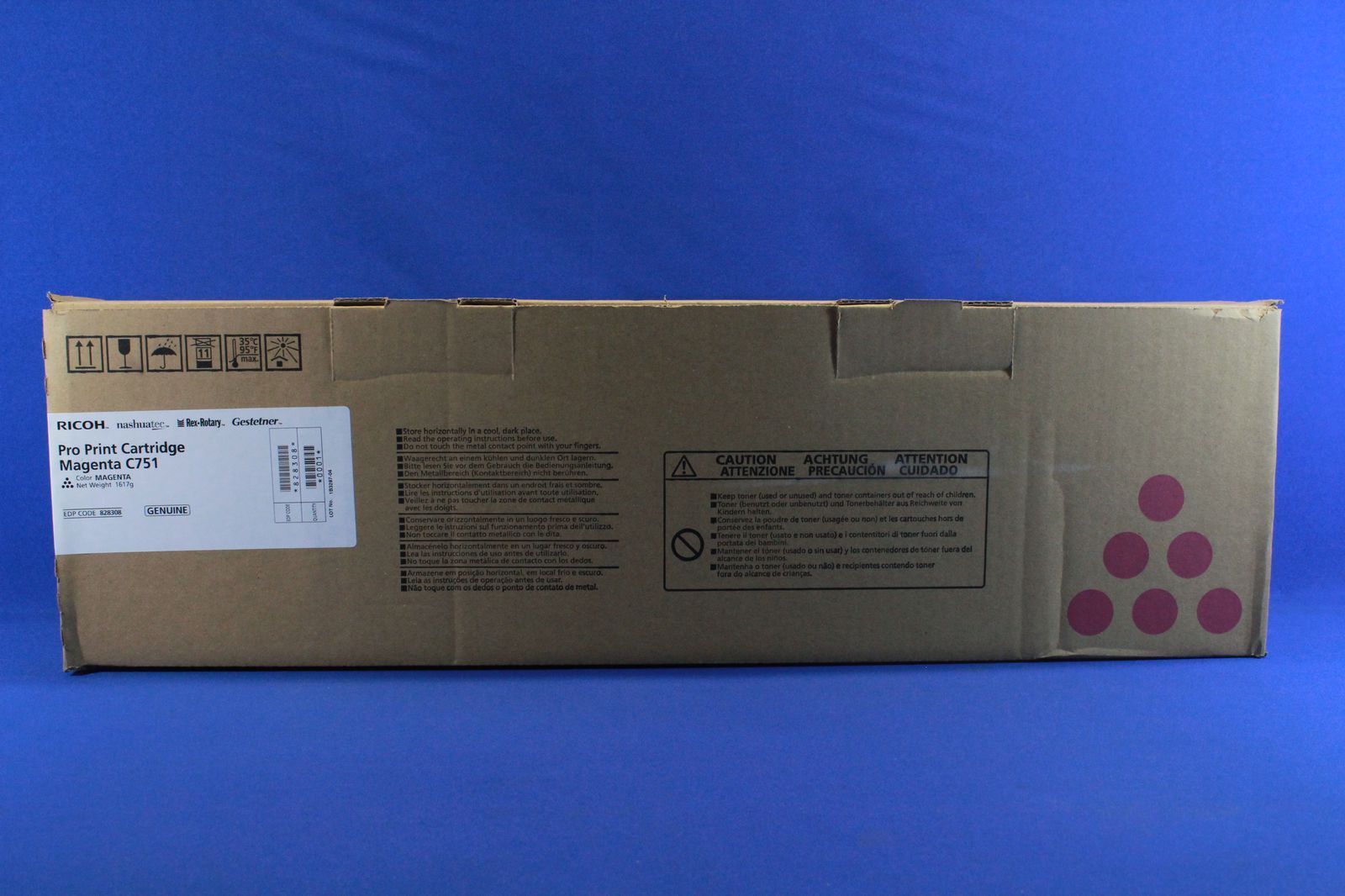 Ricoh 828308 Toner Magenta, 48 500 strán pre Pro C 650 Series 750 Series