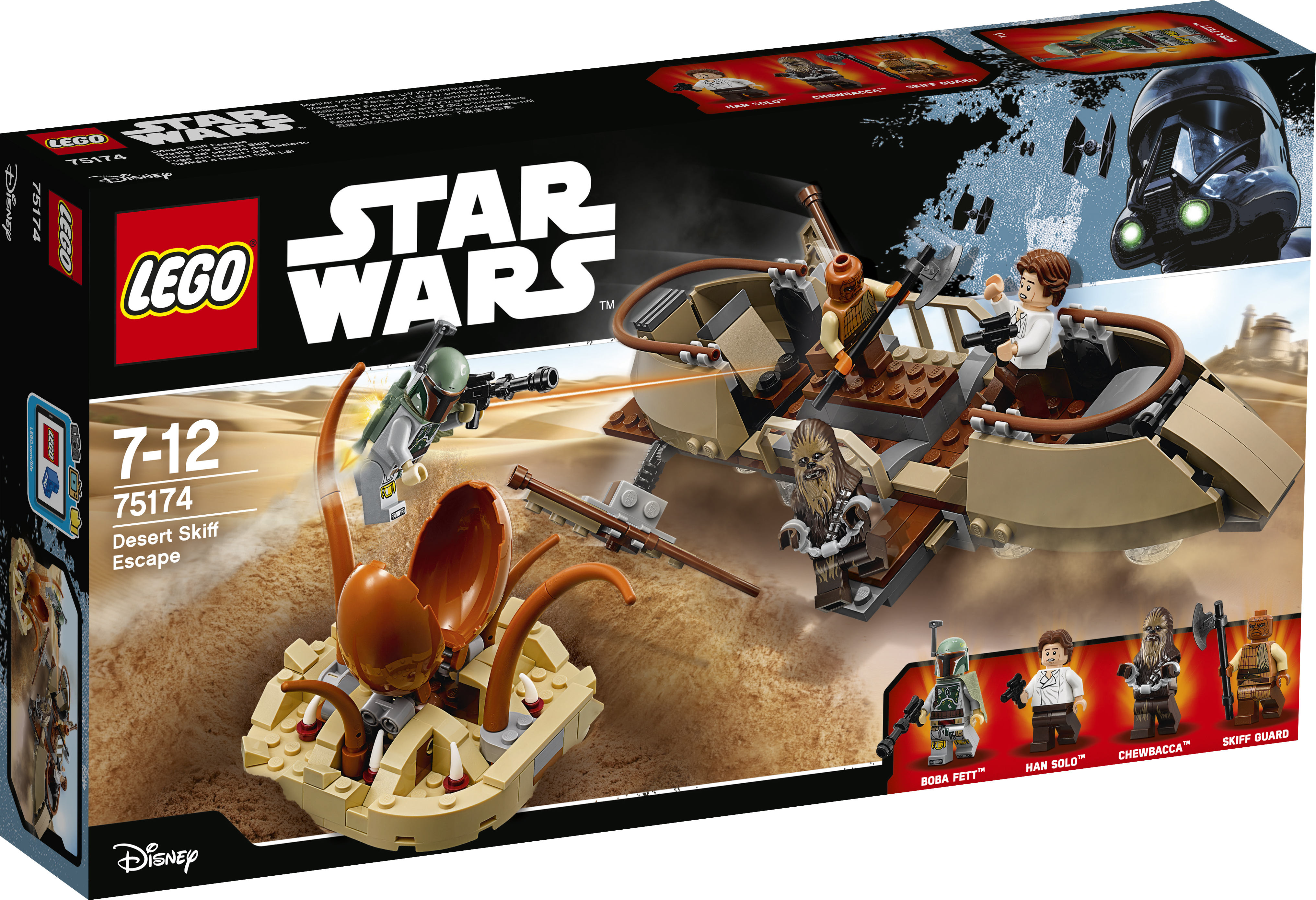 LEGO® Star Wars™ Desert Skiff Escape 75174