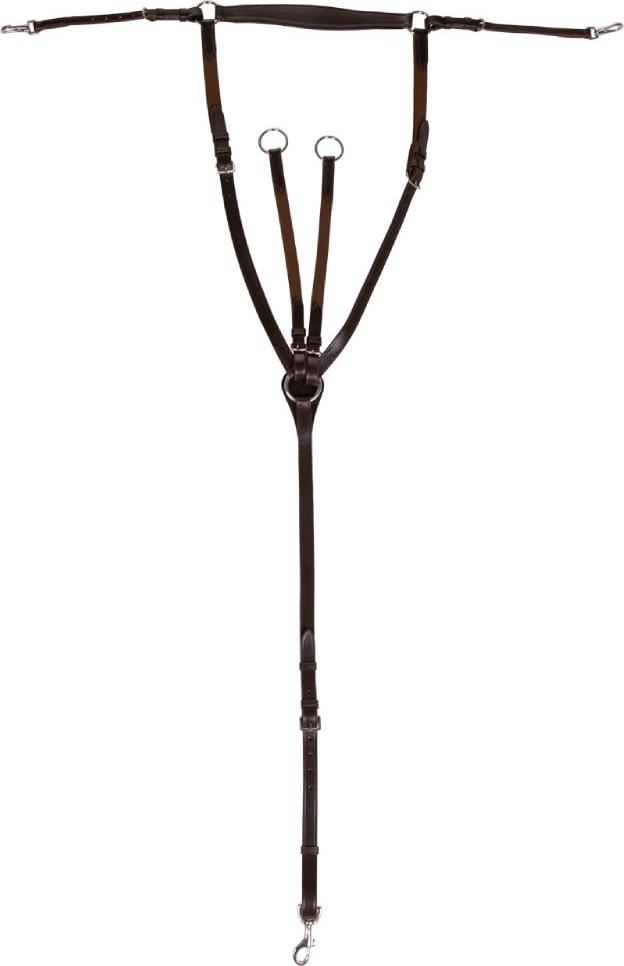 QHP Vorderzeug Basic Pro, Farbe:braun, Größe:Warmblut QHP-2218 BR 5
