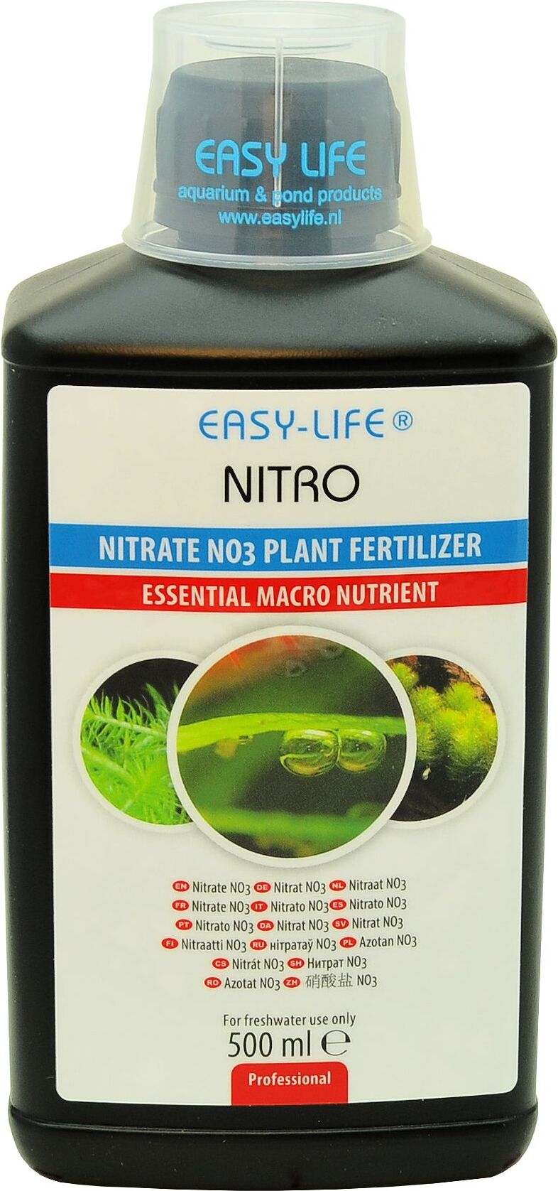 Easy Life Nitro, 10 ml pro 500 l erhöht die Konzentration NO3 mit 2,0 ppm und die K-Konzentration mit 1,3 ppm., 1 Stück(e) NI1002