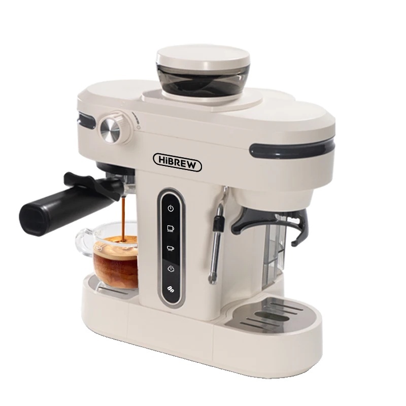 Espresso kávovar, tlak 20 barov, integrovaný mlynček, systém na napenenie mlieka, H14EU