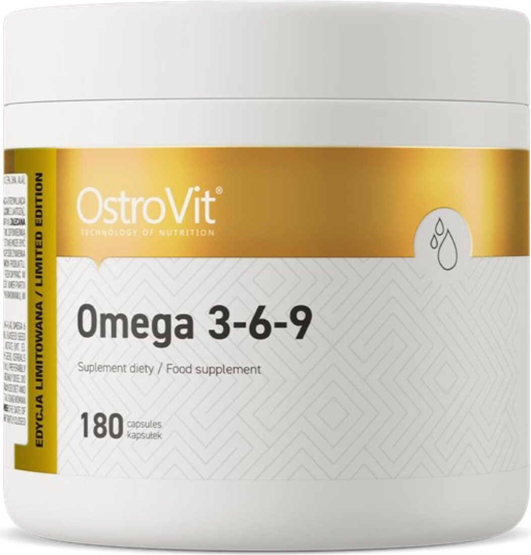OstroVit, Omega 3-6-9, 180 Kapseln - Langfristig! BI9044