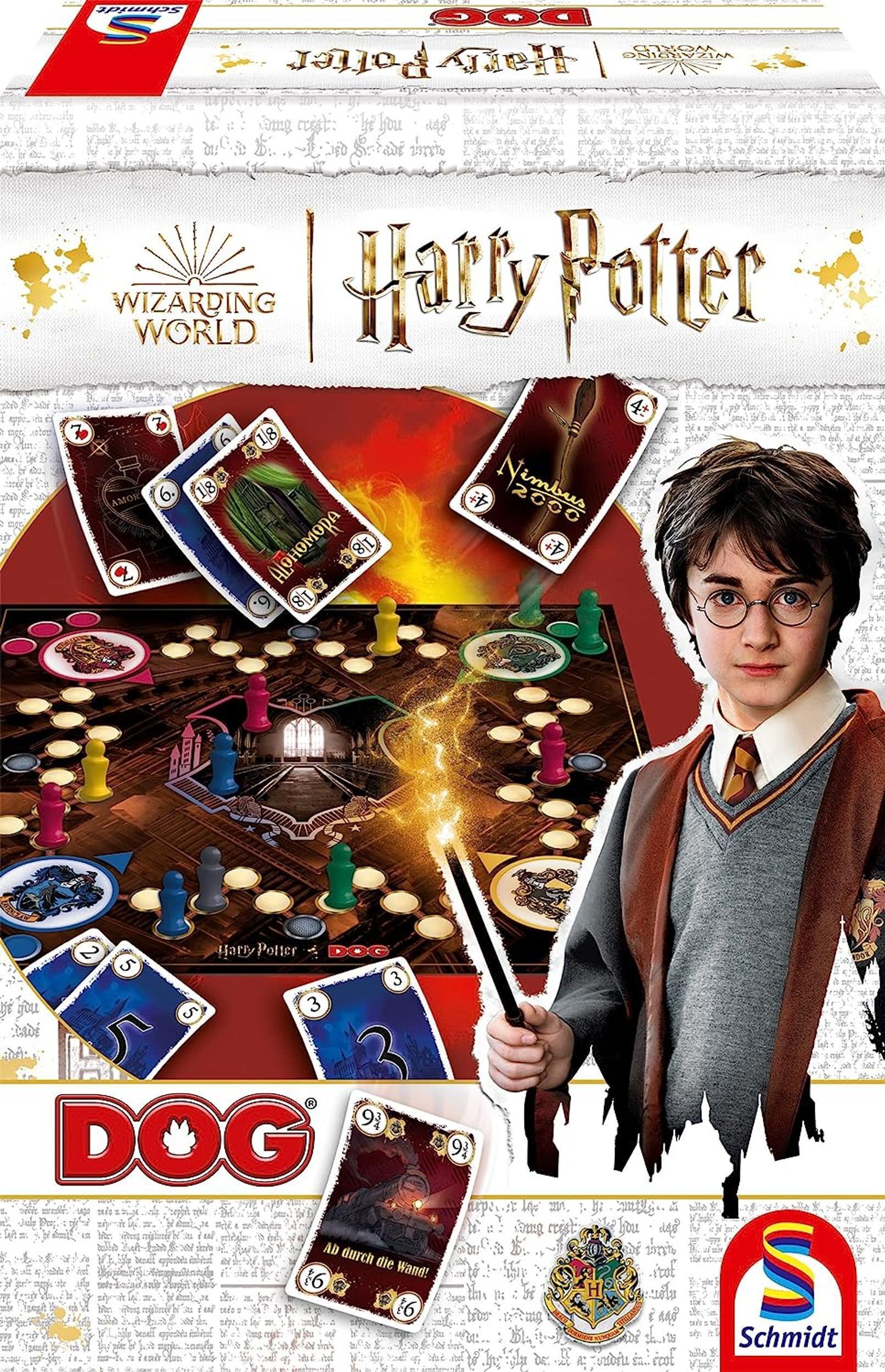 Schmidt Spiele DOG Harry Potter, Brettspiel 49423