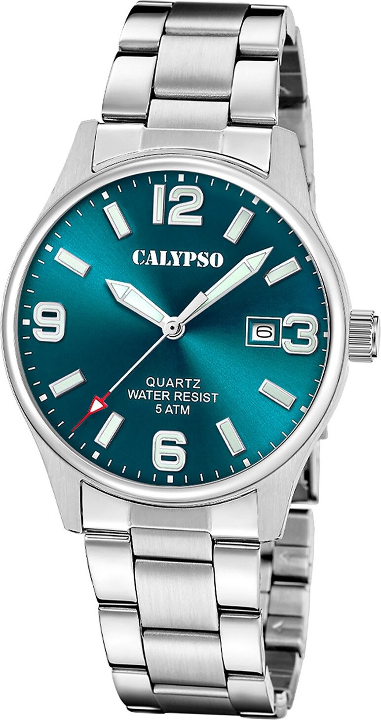 Pánske hodinky Calypso K5860/5 quartz oceľ/benzín