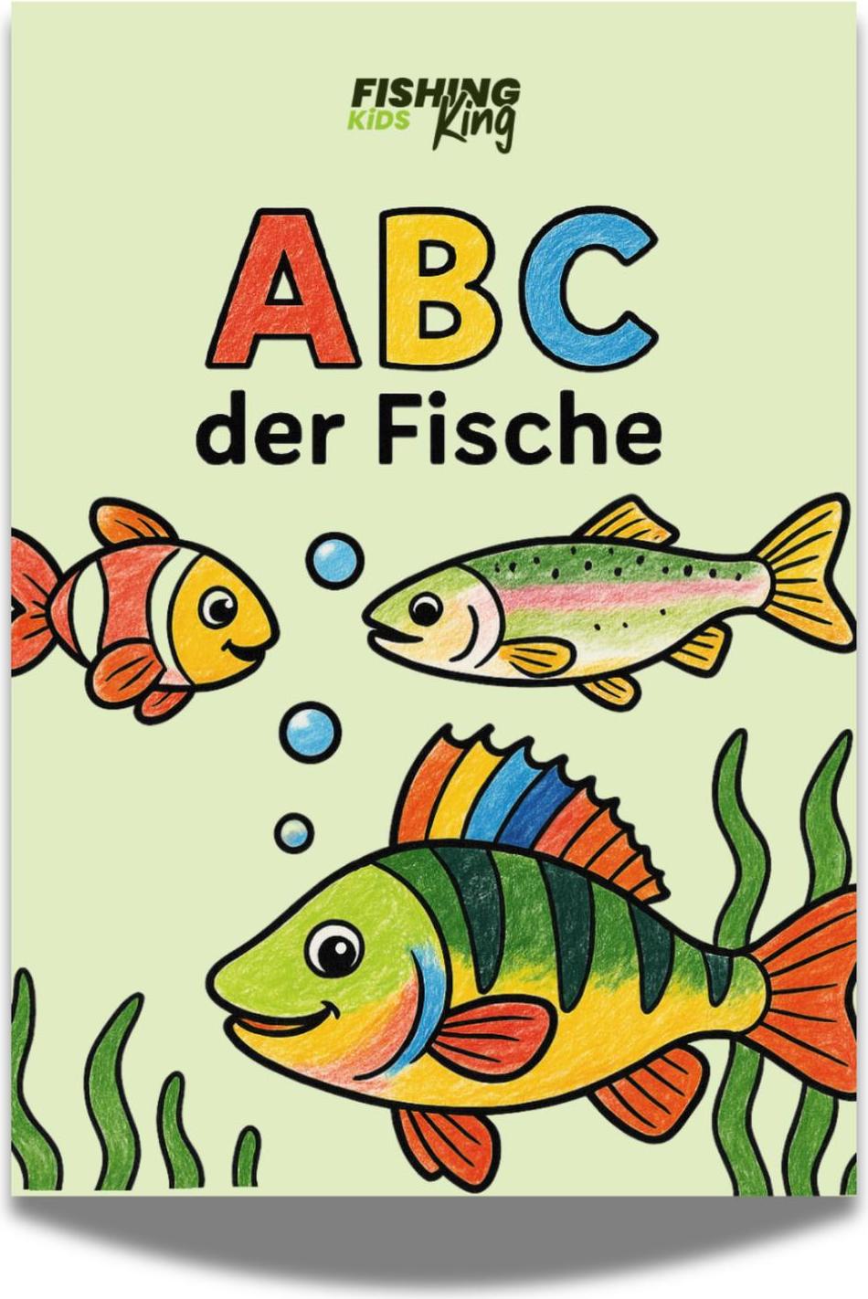 Fishing King Kids Fishing-King Kids "Malbuch - ABC der Fische" 21350