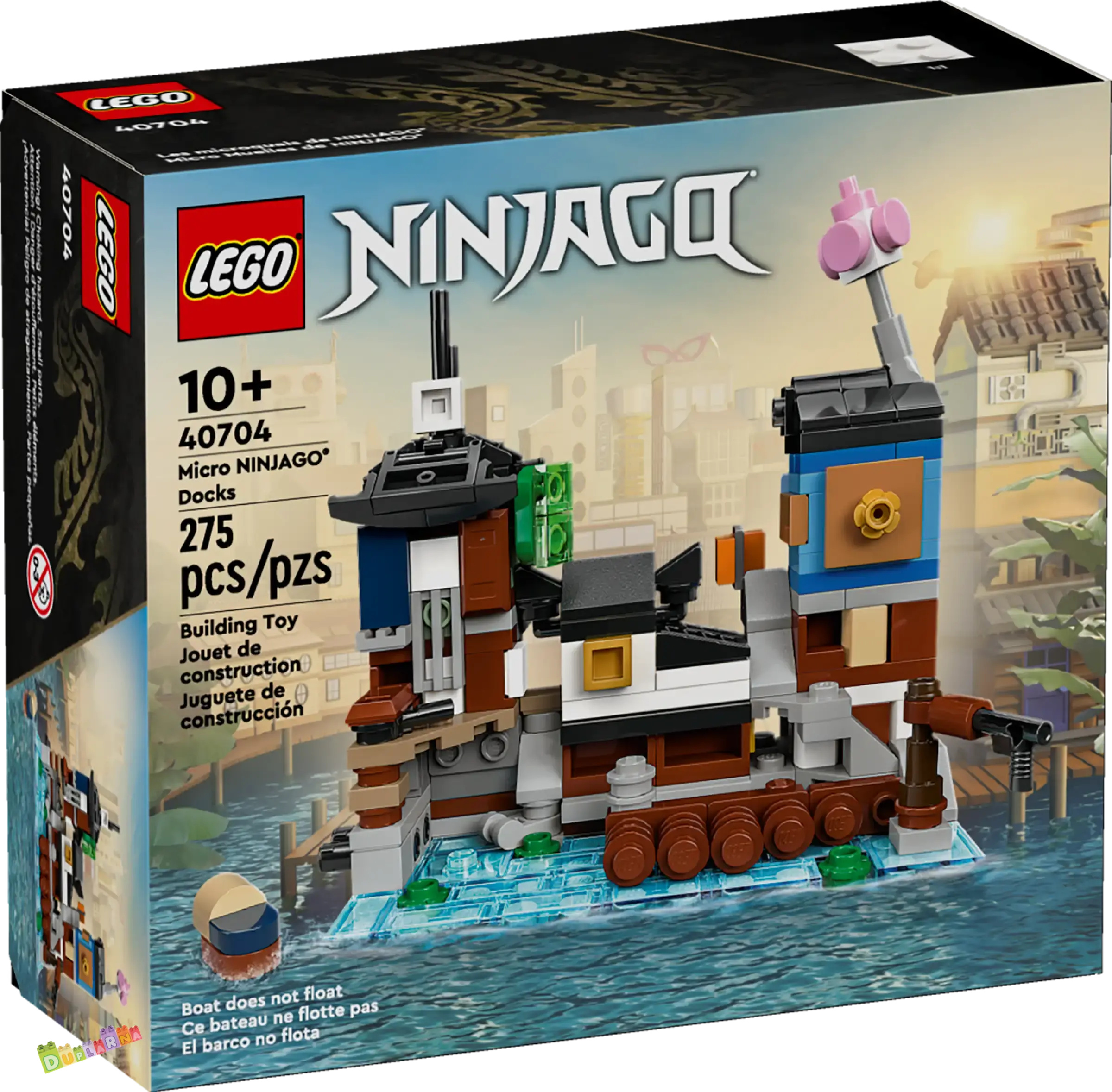 LEGO® NINJAGO 40704 Miniatúrny prístav