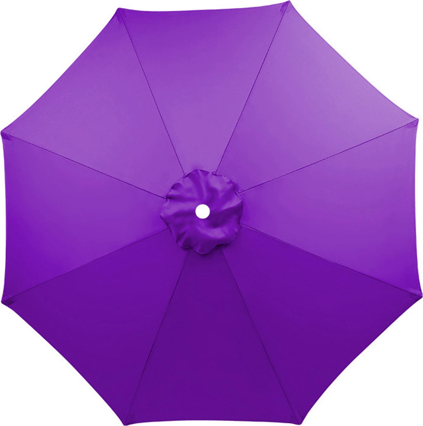 Bremen 9 Fuß Regenschirm-Ersatzdach, Sonnenschutz, Regenschirmdach, Terrassen-Außenschirmoberteil mit 8 Rippen für Marktschirmrahmen 4472441