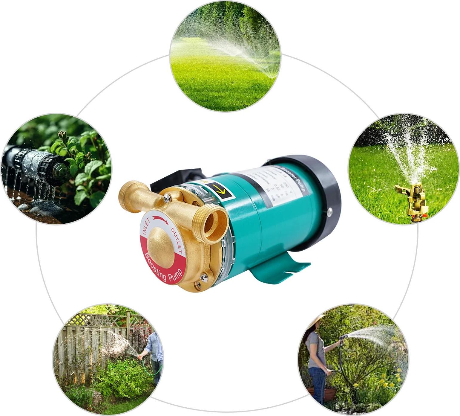 15GR-15 Zosilňovacie čerpadlo - Membránové čerpadlo - 220V EÚ zástrčka - 25 l/min - Výtlačný výkon 15 m - Výstup 19 mm - 2850 ot/min