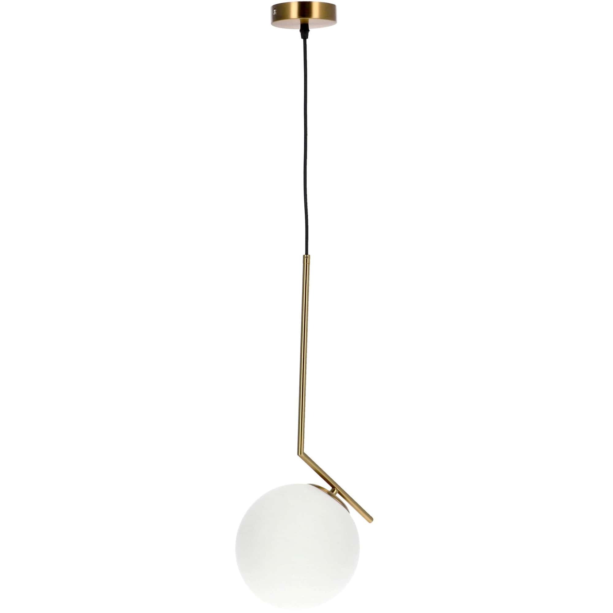Pendelleuchte Deckenleuchte PELOTA E27 weiß gold EDO777202 EDO