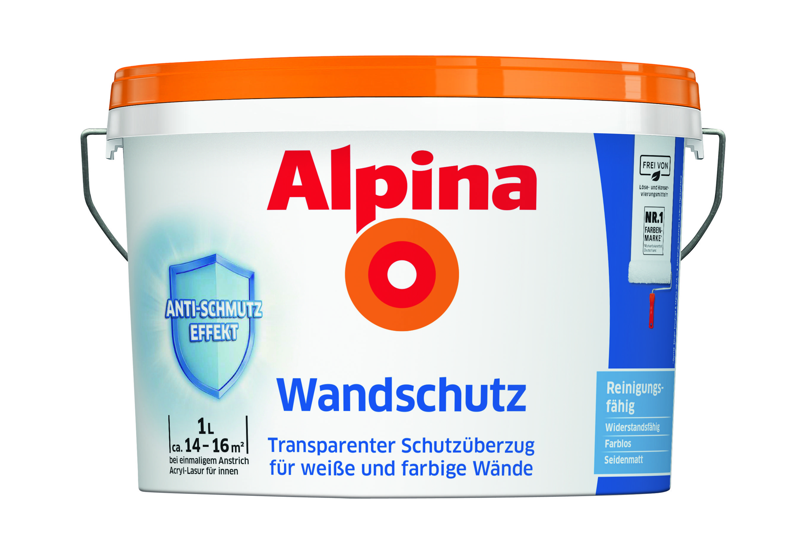 Alpina Schutzanstrich Wandschutz transparent 1 L 0765500163