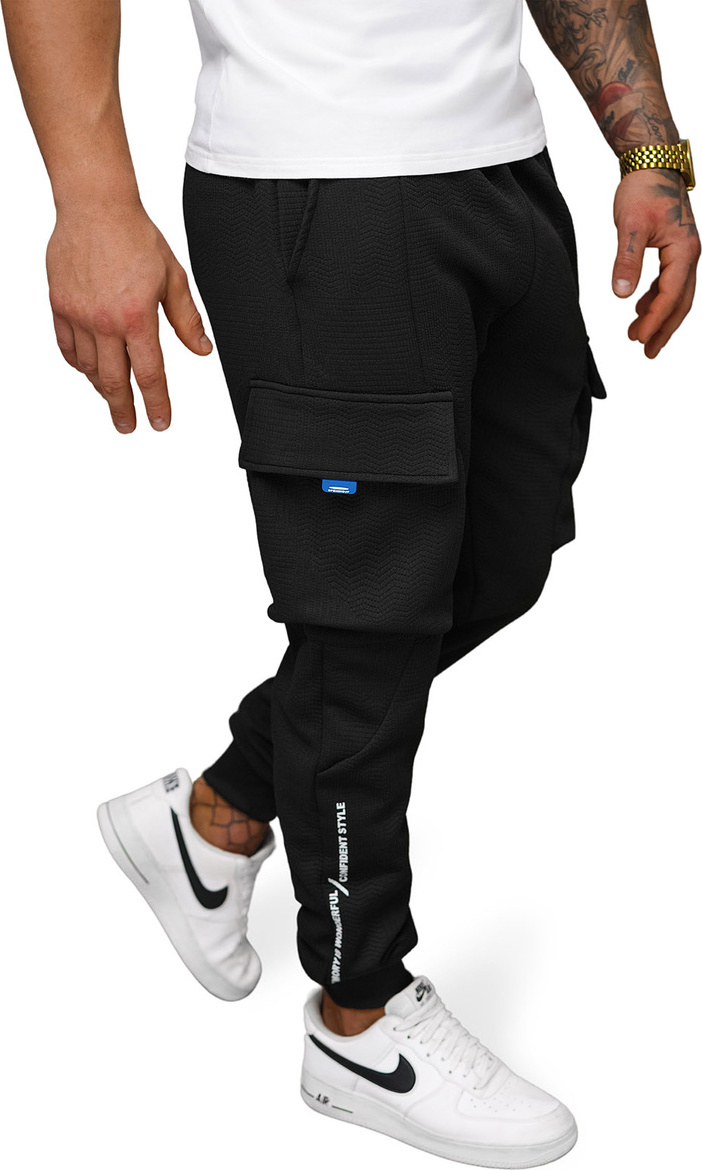 Herren Sporthose Schwarz-Blau OZONEE O/FF5026 M