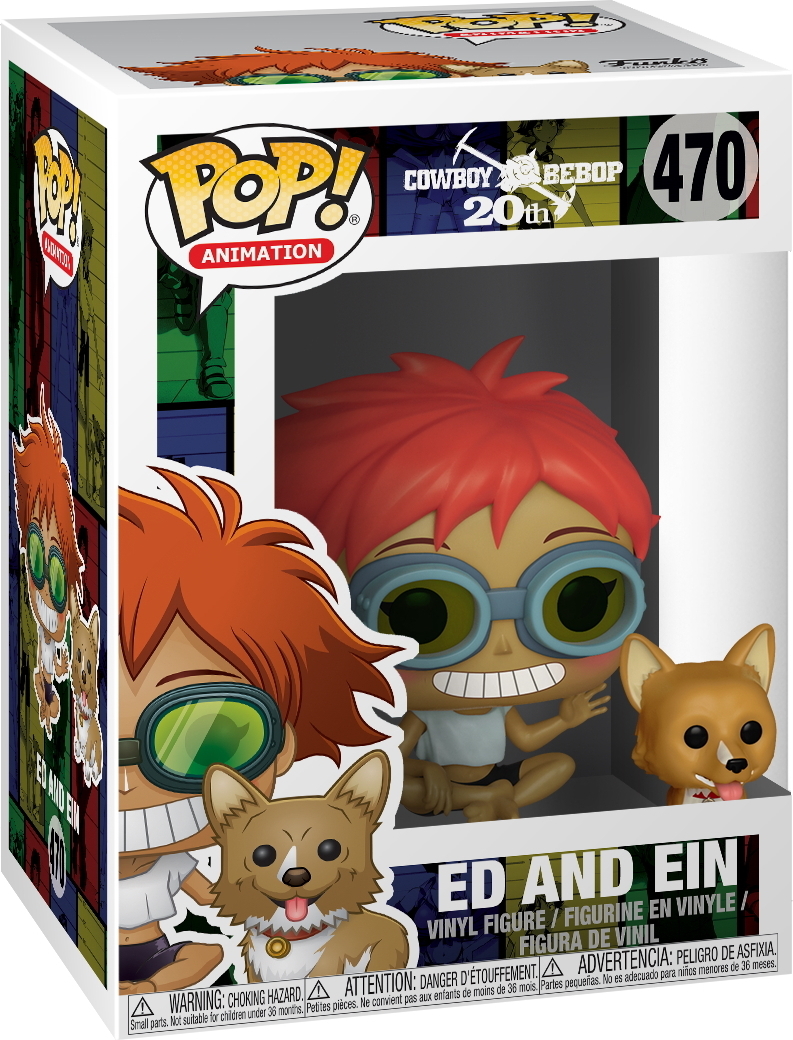 Cowboy Bebop - Ed And Ein 470 - Funko Pop! - Vinyl Figur 33914