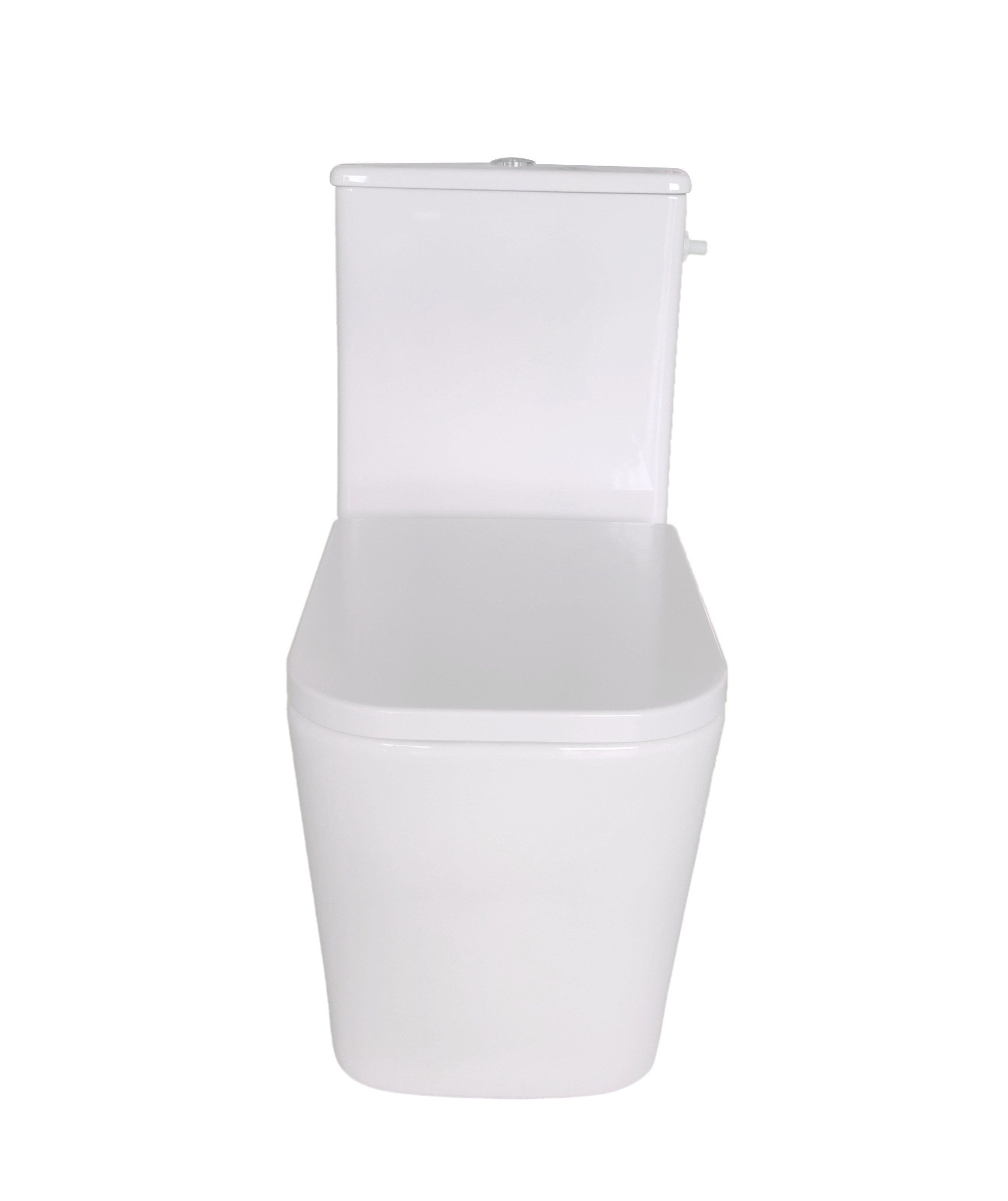 VEREG Stand-WC Komb. ALIKI und waagerechtem Spülkasten WC-Sitz spülrandlos, mit Abgang SQUARE inkl