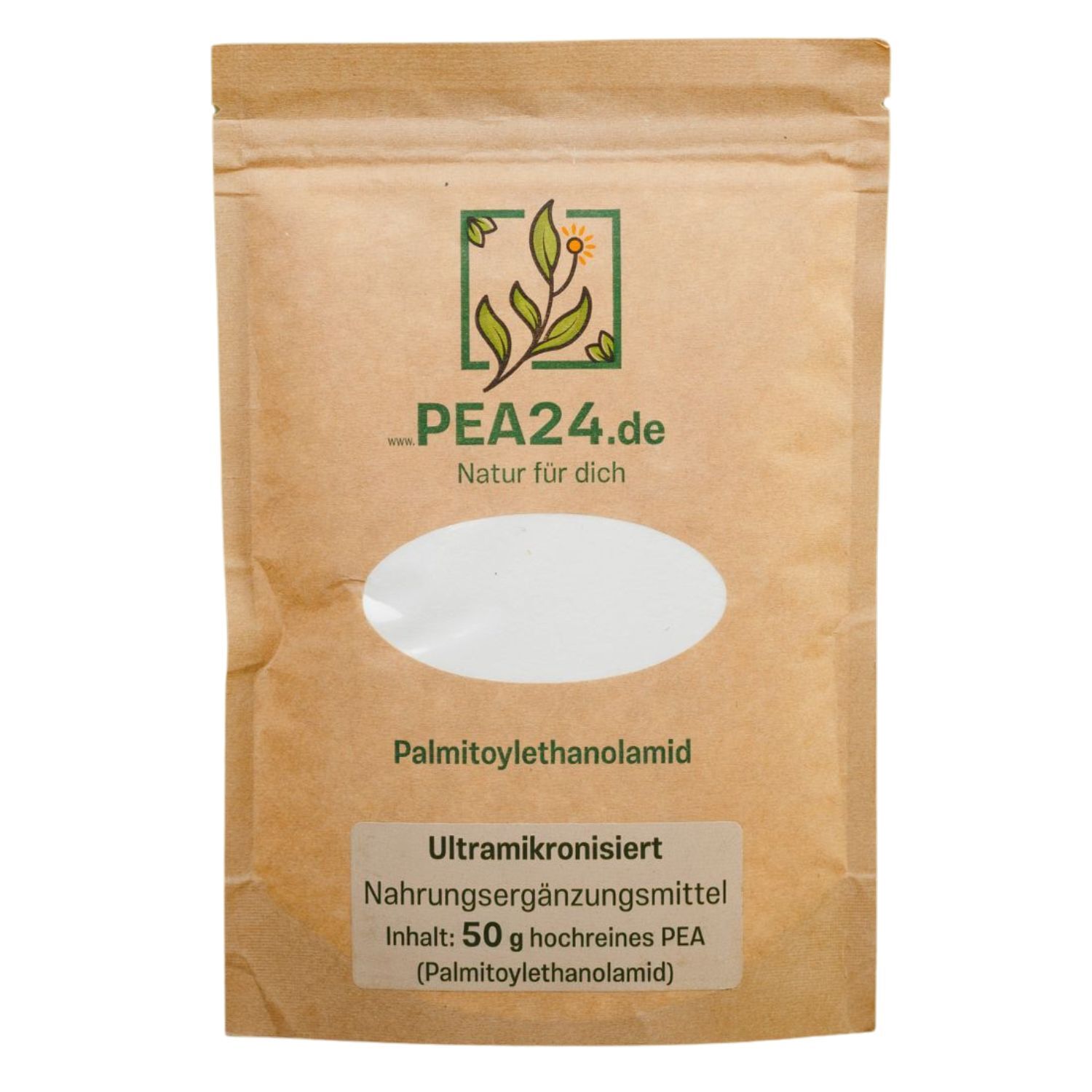 PEA24 PEA Pulver 50g Ultramikronisiert - Palmitoylethanolamid 100006