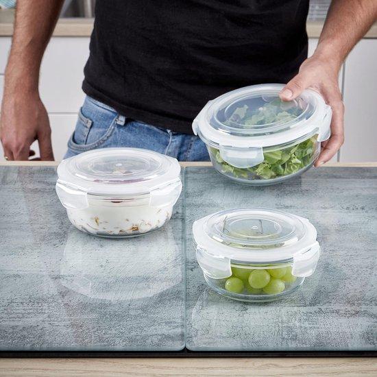 OEM Runde, luftdichte Glasbehälter 400-950ml 2026