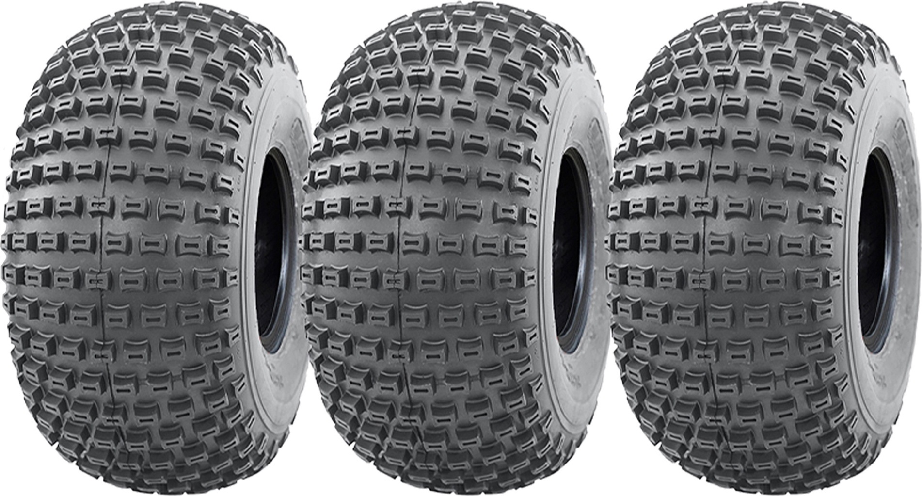 18x9.50-8 Knobby ATV Quad Trailer pneumatiky 4ply Wanda P322 bezdušové pneumatiky (sada 3)